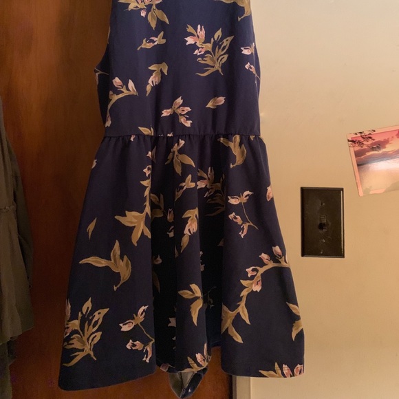 Urban outfitters navy floral skater dress - Picture 5 of 6